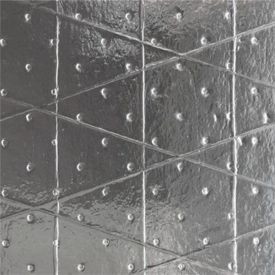 Customized Perforated Foil Facing Material Acoustic Insulation 100m 300m 1000m Length