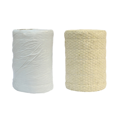 Rock Wool Wired Blankets Insulation Used For Large Pipes And Walls