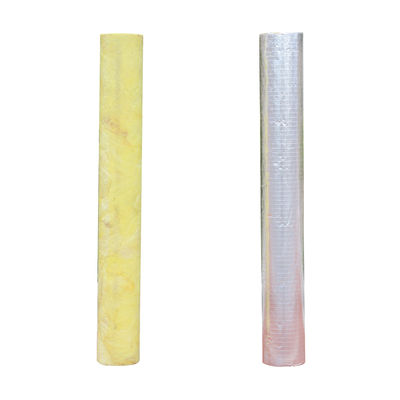 Foil Faced Fiberglass Pipe Insulation Easy Install Tubes for HVAC and Industrial Pipes