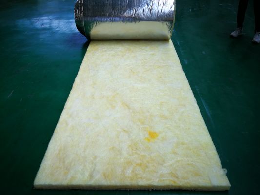 FANRYN Reflective Glass Wool Blanket High-Temp Aluminum Foil Facing for HVAC and Industrial Use