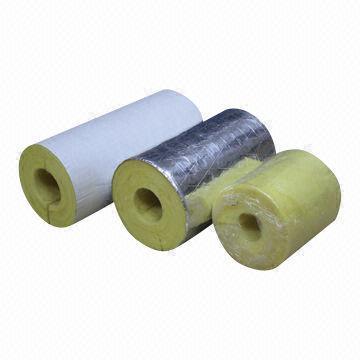 Industrial Grade Foil Faced Pipe Insulation Glass Wool Tubes for High Temp HVAC and Mechanical Systems