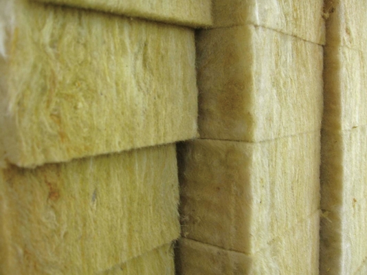 Rock Wool Slab with Aluminum Foil Vapor Barrier for High Temp HVAC Duct Insulation Class a Fire Rating