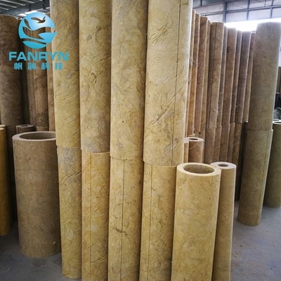 Mineral Wool Pipe Insulation - High-Temp HVAC and Hot Water Line Wrap
