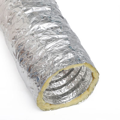Custom Reinforced Coat Insulated Flexible Aluminum Foil Flexible Duct Aluminum Air Duct Insulated Flexible Ducts