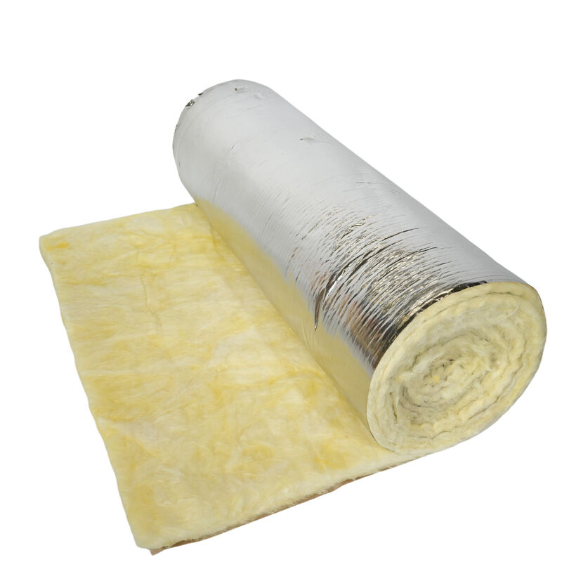 Professional Grade Foil-Backed Glass Wool Insulation – For Industrial & Architectural Use