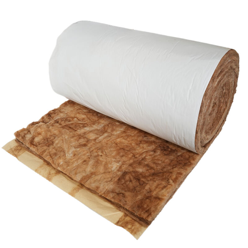 Brown Glass Wool Duct Wrap Insulation - The Eco-Friendly, Healthy Choice for HVAC Efficiency