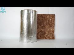 NEW-brown glasswool blanket with alum foil facing